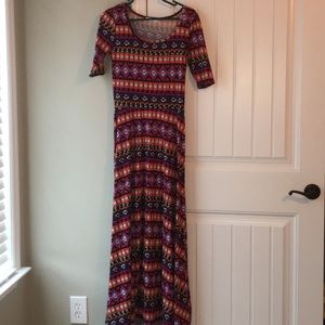 Tribal LulaRoe maxi dress